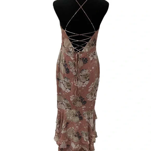 Two Sisters The Label Marissa Dress Mauve Size 10 - Picture 6 of 9